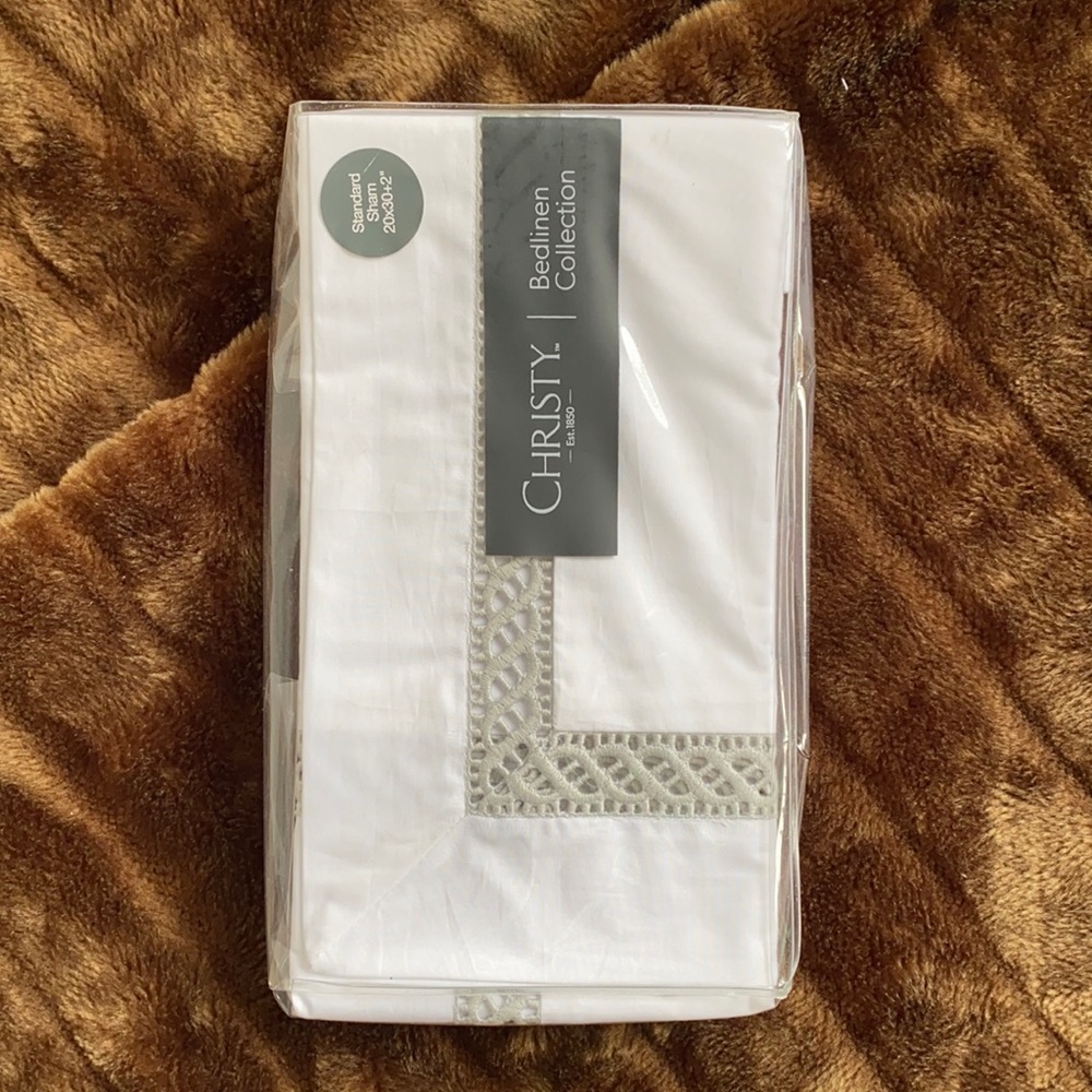 CHRISTY 20”x30” Standard Pillow‎ Sham ONE